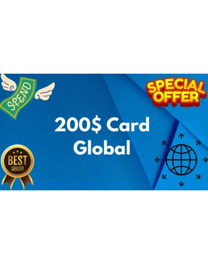 200 Card GlobalAll Services/Subscriptions/Others