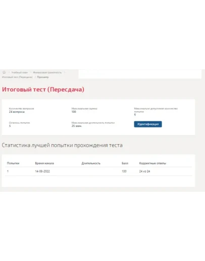 Финансовая грамотность.Тест Синергия 2022г (100 баллов)