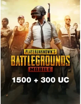 PUBG Mobile 1800 Unknown Cash GLOBAL КЛЮЧ PUBG Mobile 1800 Unknown Cash GLOBAL КЛЮЧ