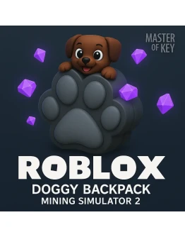 Doggy Backpack - Mining Simulator 2 Roblox Ключ Doggy Backpack - Mining Simulator 2 Roblox Ключ