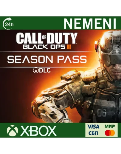 CALL OF DUTY: BLACK OPS III - SEASON PASS (DLC) XBOX CALL OF DUTY: BLACK OPS III - SEASON PASS (DLC) XBOX
