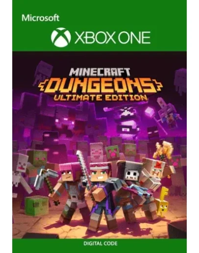 MINECRAFT DUNGEONS ULTIMATE EDITION XBOXКЛЮЧ