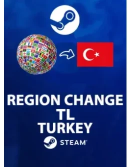 Смена Steam на ТУРЕЦКИЙ регион Турция TL