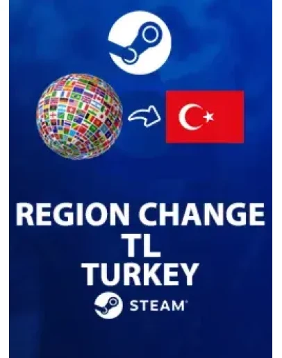 Смена Steam на ТУРЕЦКИЙ регион Турция TL