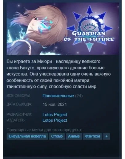 Guardian of the future Steam Key/Global + Бонус