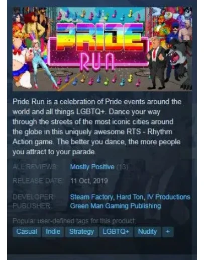 Pride Run (Steam Key GLOBAL)