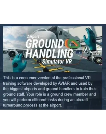 Airport Ground Handling Simulator VR STEAM GIFT РОССИЯ