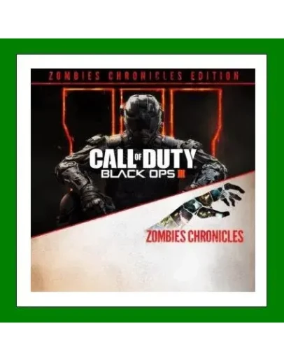 Call of Duty Black Ops III + Zombies Chronicles 60 days