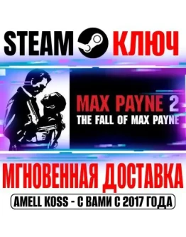 Max Payne 2: The Fall of Max Payne Steam Ключ РФ+Мир