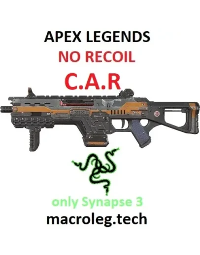 Apex Legends - C.A.R - Макрос для razer (synapse 3)
