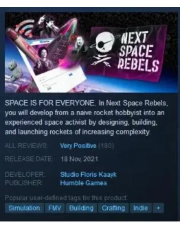 Next Space Rebels (Steam Key GLOBAL)