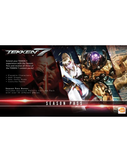 Tekken 7 - Season Pass Steam Key RU + Подарок Tekken 7 - Season Pass Steam Key RU + Подарок