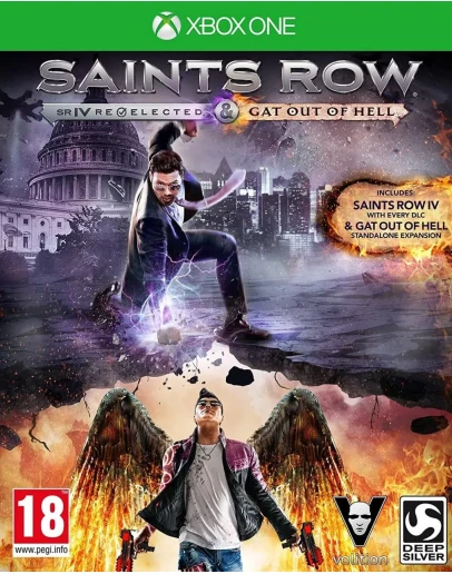 SAINTS ROW IV RE-ELECTED &amp GAT OUT OF HELL XBOXКЛЮЧ