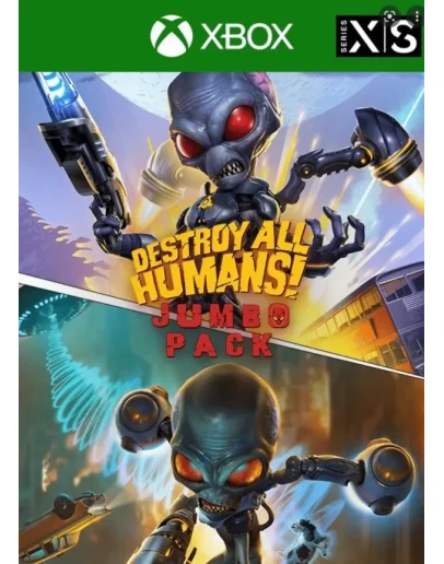 Destroy All Humans! - Jumbo Pack Xbox One & Series XS Destroy All Humans! - Jumbo Pack Xbox One & Series XS