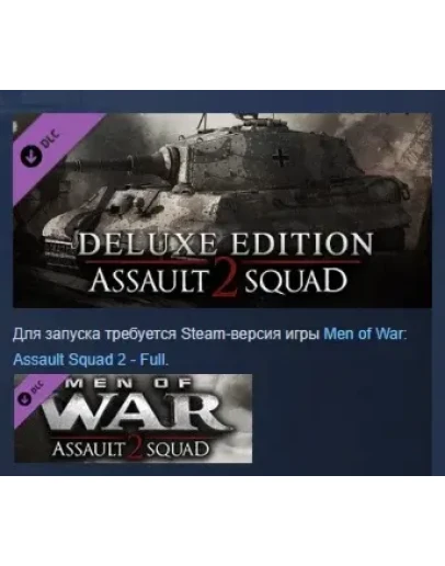 Men of War: Assault Squad 2 - Deluxe Edition upgrade