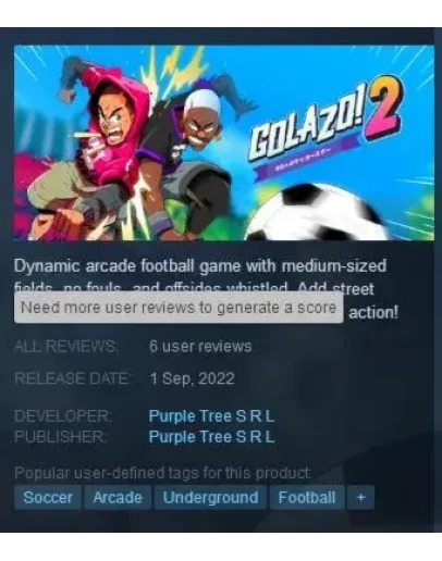 Golazo! 2 (Steam Key GLOBAL)