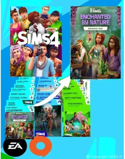 The Sims 4 Полная коллекция EA app ПК/Мак