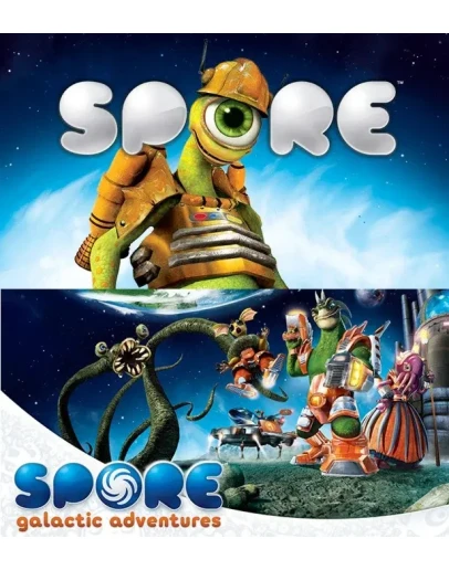 SPORE + Galactic Adventures DLC (Steam Gift RU/CIS)
