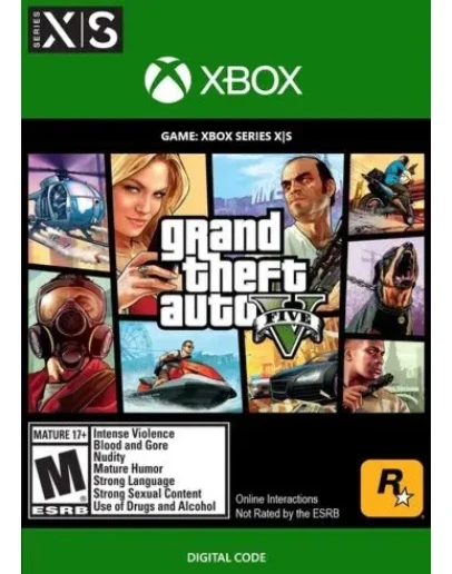 GRAND THEFT AUTO V XBOX SERIES XS 2022КЛЮЧ USA