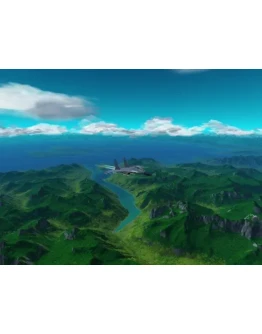 Скринсейвер авиа-симулятор (можно управлять самолетом)