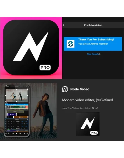 Node Video PRO iPhone ios AppStore iPad На Сутки