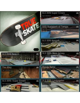 True Skate + ВСЕ ПАРКИ на ios iPhone AppStore iPad