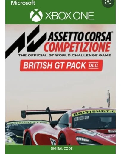Assetto Corsa Competizione British GT Pack DLC XBOX Assetto Corsa Competizione British GT Pack DLC XBOX