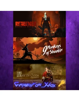 9 Monkeys of Shaolin + Ash of Gods + Redeemer XBOX Ключ