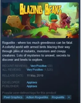 Blazing Beaks (Steam Key GLOBAL)