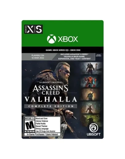 ASSASSIN'S CREED VALHALLA COMPLETE EDITION XBOXКЛЮЧ