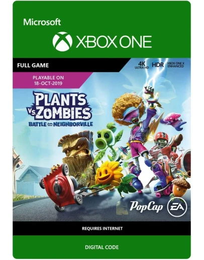 Plants vs. Zombies: Битва за Нейборвиль XBOX КЛЮЧ