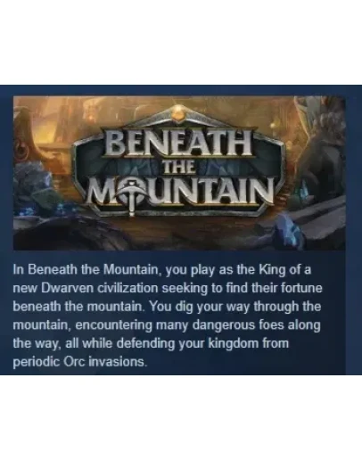 Beneath the Mountain АВТОДОСТАВКА STEAM РОССИЯ