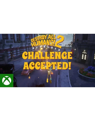 Destroy All Humans! 2 Reprobed Challenge Accepted XBOX