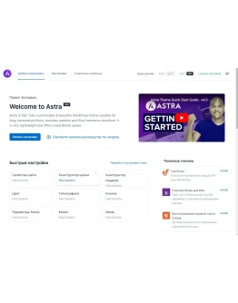 Astra Pro 4.6.4 аддон для обновления темы WordPress
