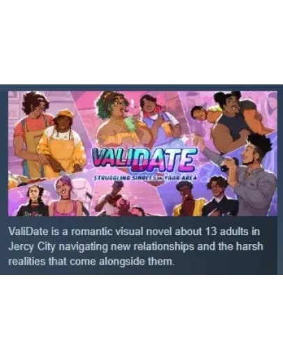 ValiDate: Struggling Singles in your Area STEAM РОССИЯ