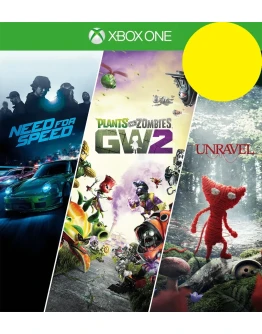 Семейный набор от EA (NFS, PvsZ 2, Unravel) XBOX Ключ