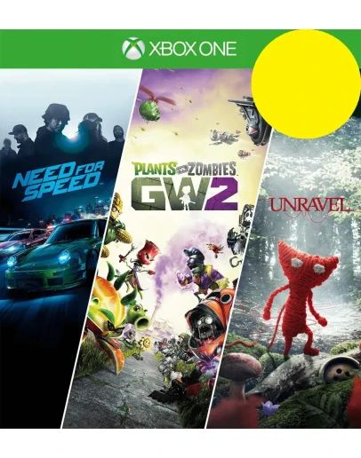 Семейный набор от EA (NFS, PvsZ 2, Unravel) XBOX Ключ