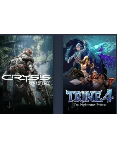 Trine 4: The Nightmare Prince/Crysis Remastered + GFN