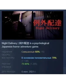 Chilla's Art Night Delivery STEAM РОССИЯ