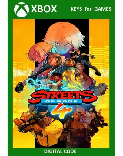 Streets of Rage 4 XBOX ONE/Series XS / PC КЛЮЧ