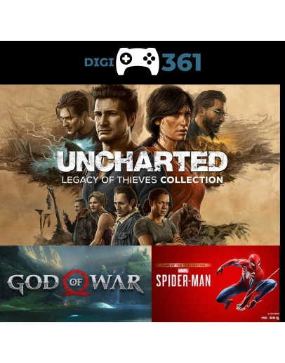 Uncharted Collection + SpiderMan + GOW Steam Global