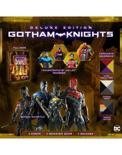 GOTHAM KNIGHTS DELUXE + BATMAN COLLECTION - (STEAM)