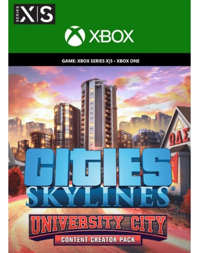 Cities: Skylines: University City XBOX
