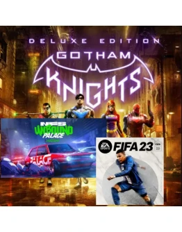 Gotham Knights DE+Need for Speed Unbound+FIFA 23