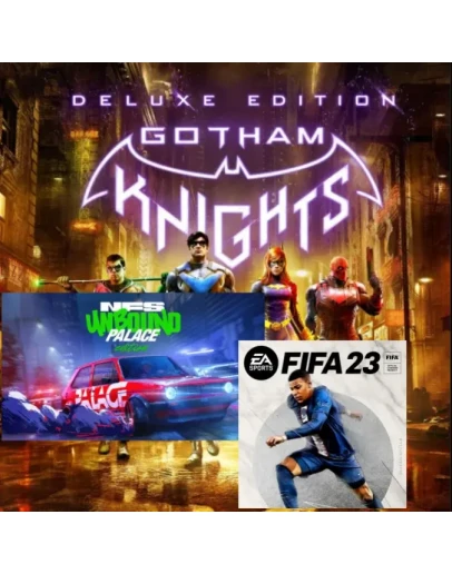 Gotham Knights DE+Need for Speed Unbound+FIFA 23