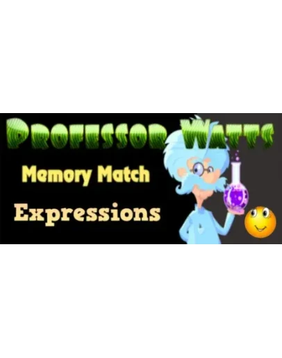 Professor Watts Memory Match Expressions STEAM KEY ROW