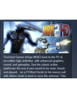 MDK2 HD АВТОДОСТАВКА STEAM GIFT РОССИЯ