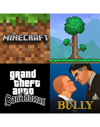 Minecraft Terraria GTA SA AppStore ios iPhone На Сутки