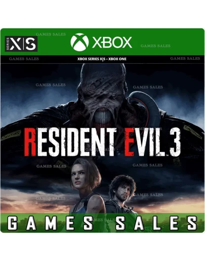 RESIDENT EVIL 3XBOX ONEXSКЛЮЧ
