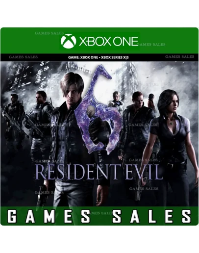 RESIDENT EVIL 6XBOX ONEXSКЛЮЧ RESIDENT EVIL 6XBOX ONEXSКЛЮЧ